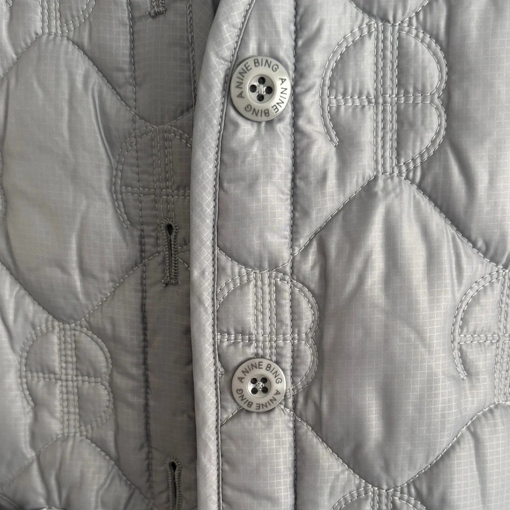 Anine Bing Quilted Vest with Pockets size small - Picture 4 of 4